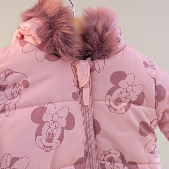 💜 2 for 30 💜 Disney Minnie Mouse Bunting Snowsuit - Picture 4 of 7
